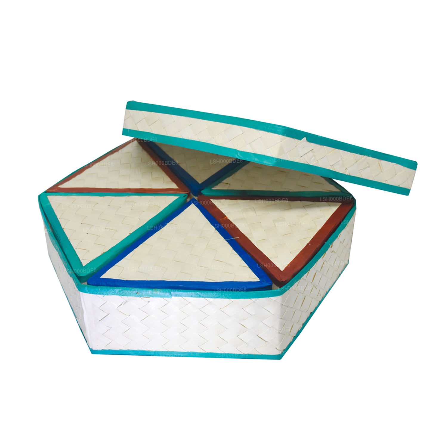 Lakpura Palmyrah Leaf Geschenkbox (Design D)