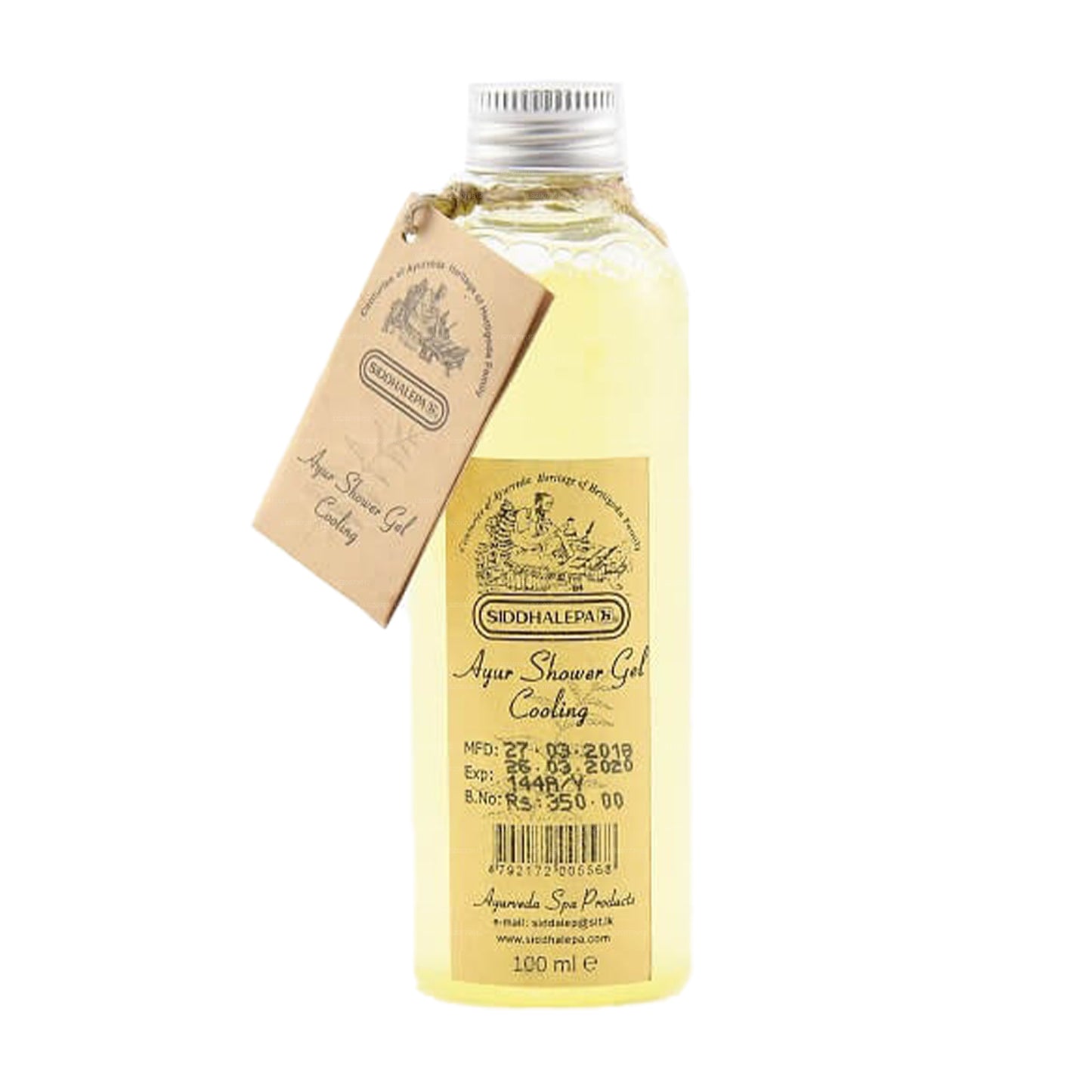 Siddalepa Ayur Duschgel - Kühlend (200g)