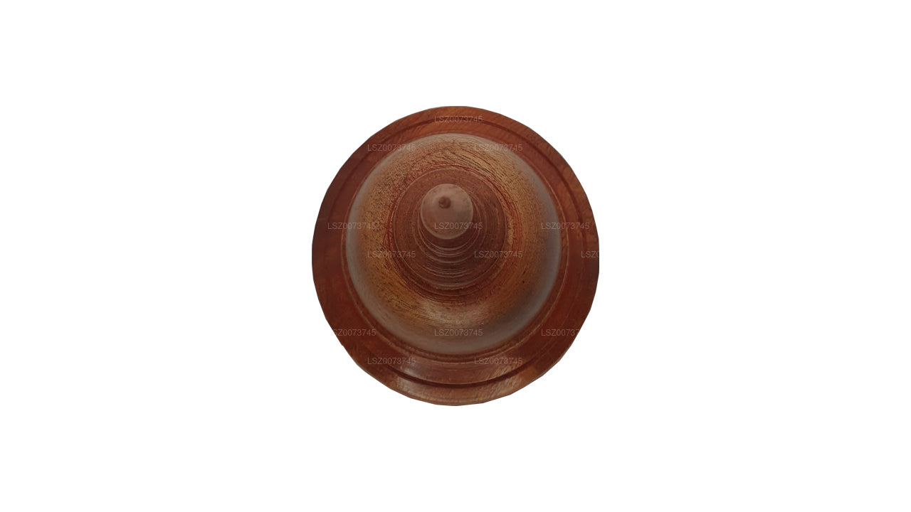 Buddha Stupas Holzfarbe (H-4 Zoll W-3 Zoll)
