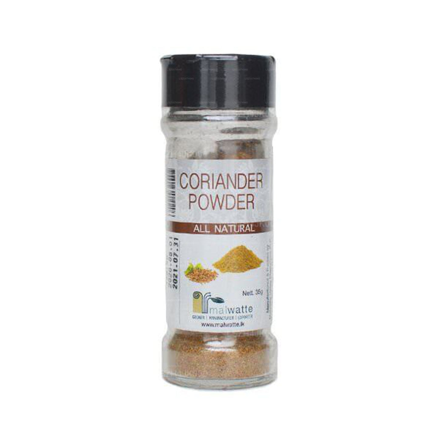 Malwatte Spices Korianderpulver Flasche (35g)