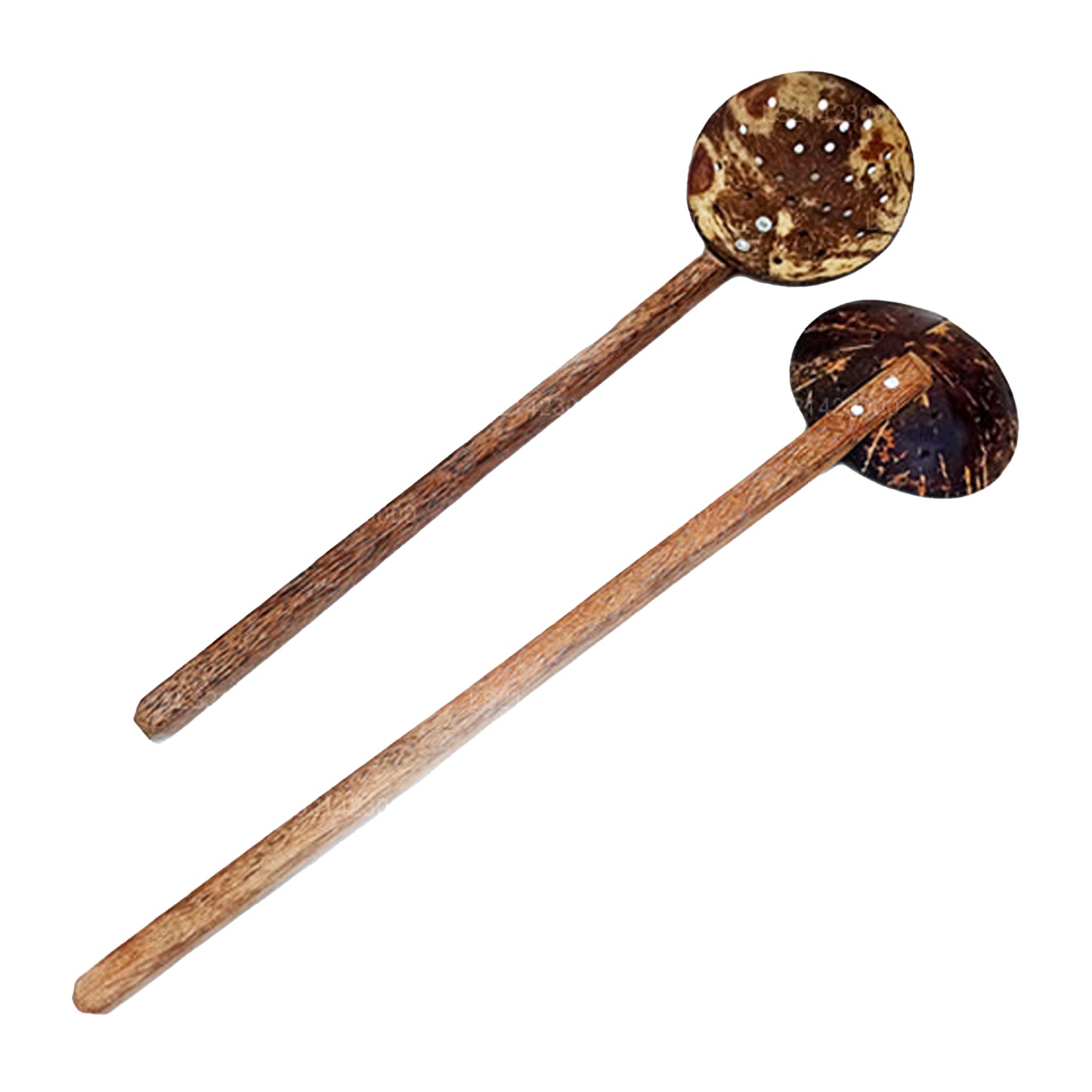 Lakpura Kokosnussschalen-Öllöffel