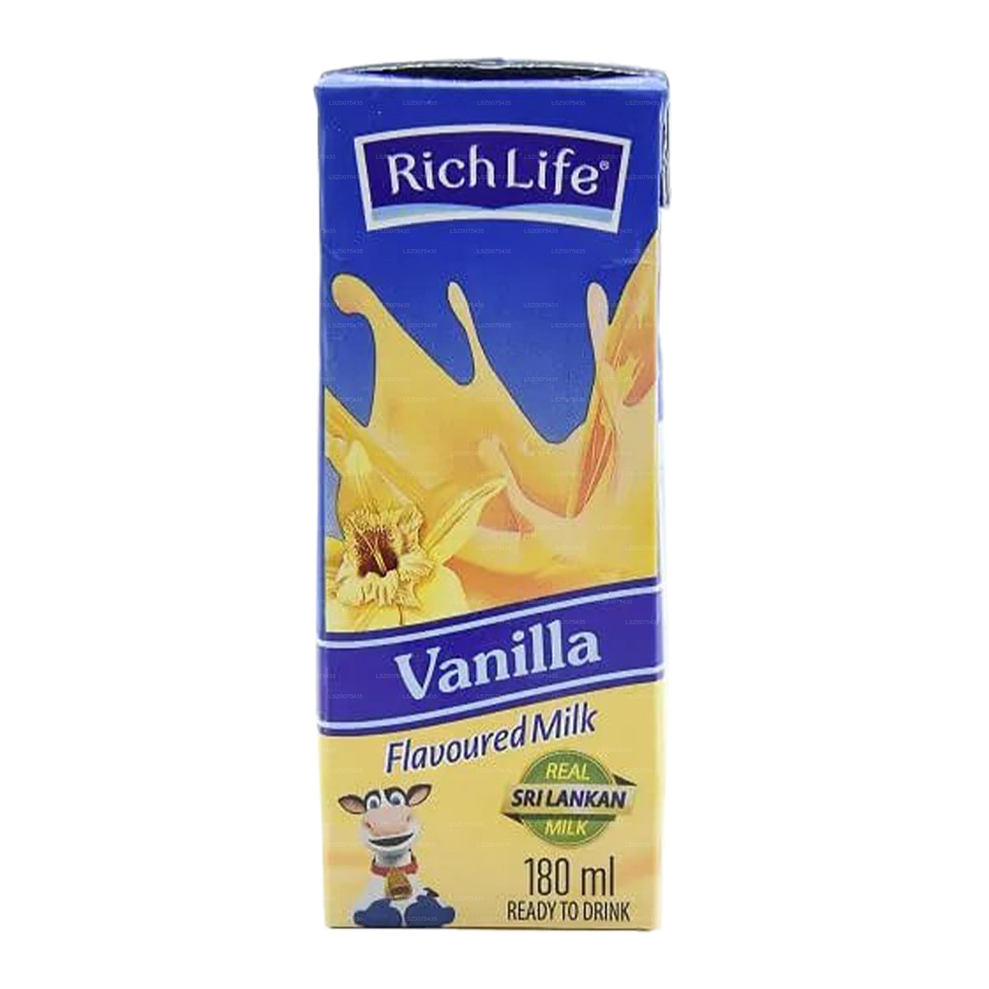 Richlife Milch mit Vanillegeschmack (180 ml)