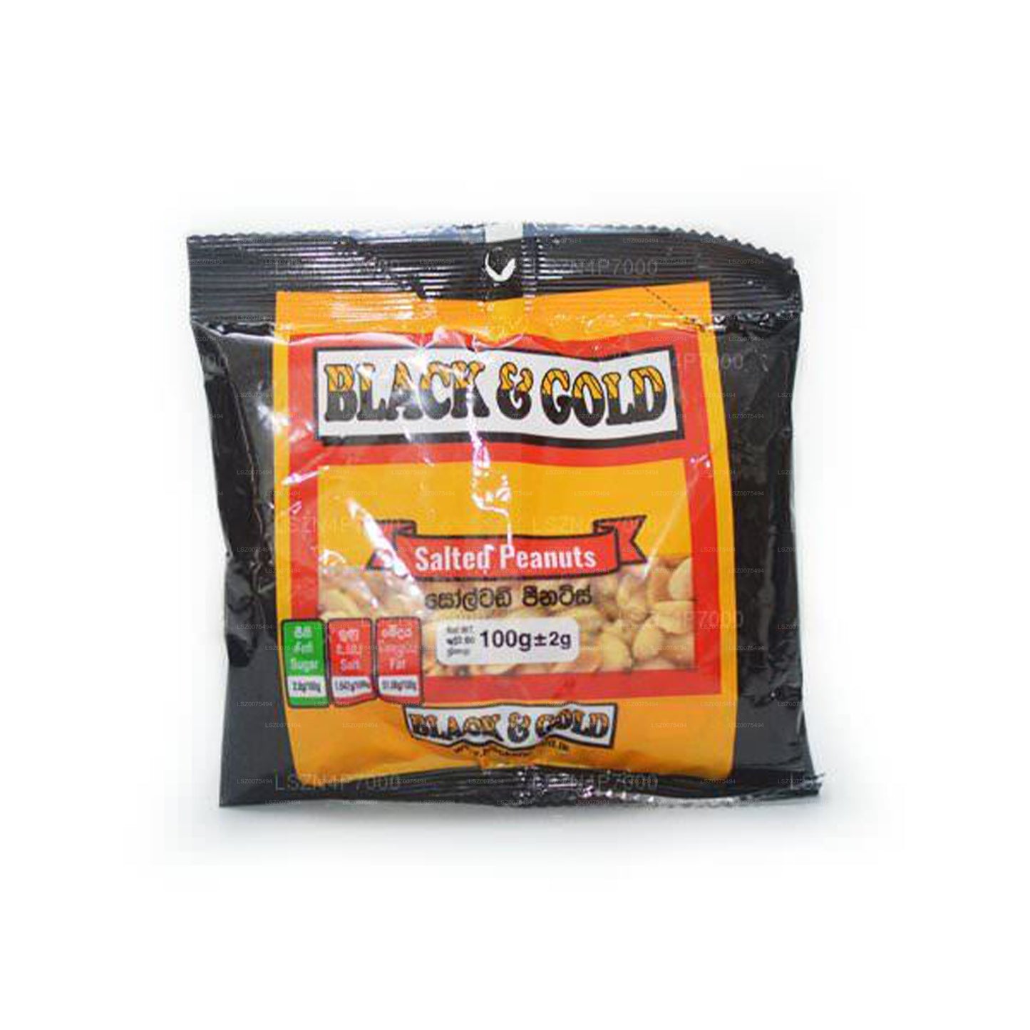 Black & Gold gesalzene Erdnüsse (100 g)
