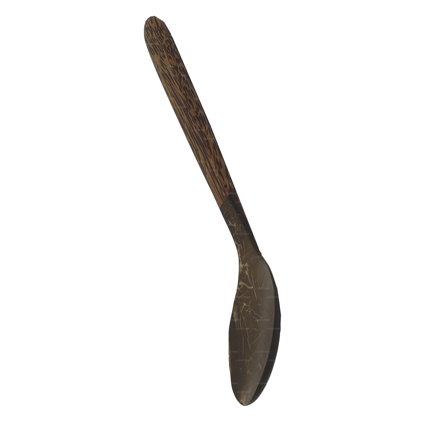 Besteck mit Löffel aus Kokosnussschale (14 cm)