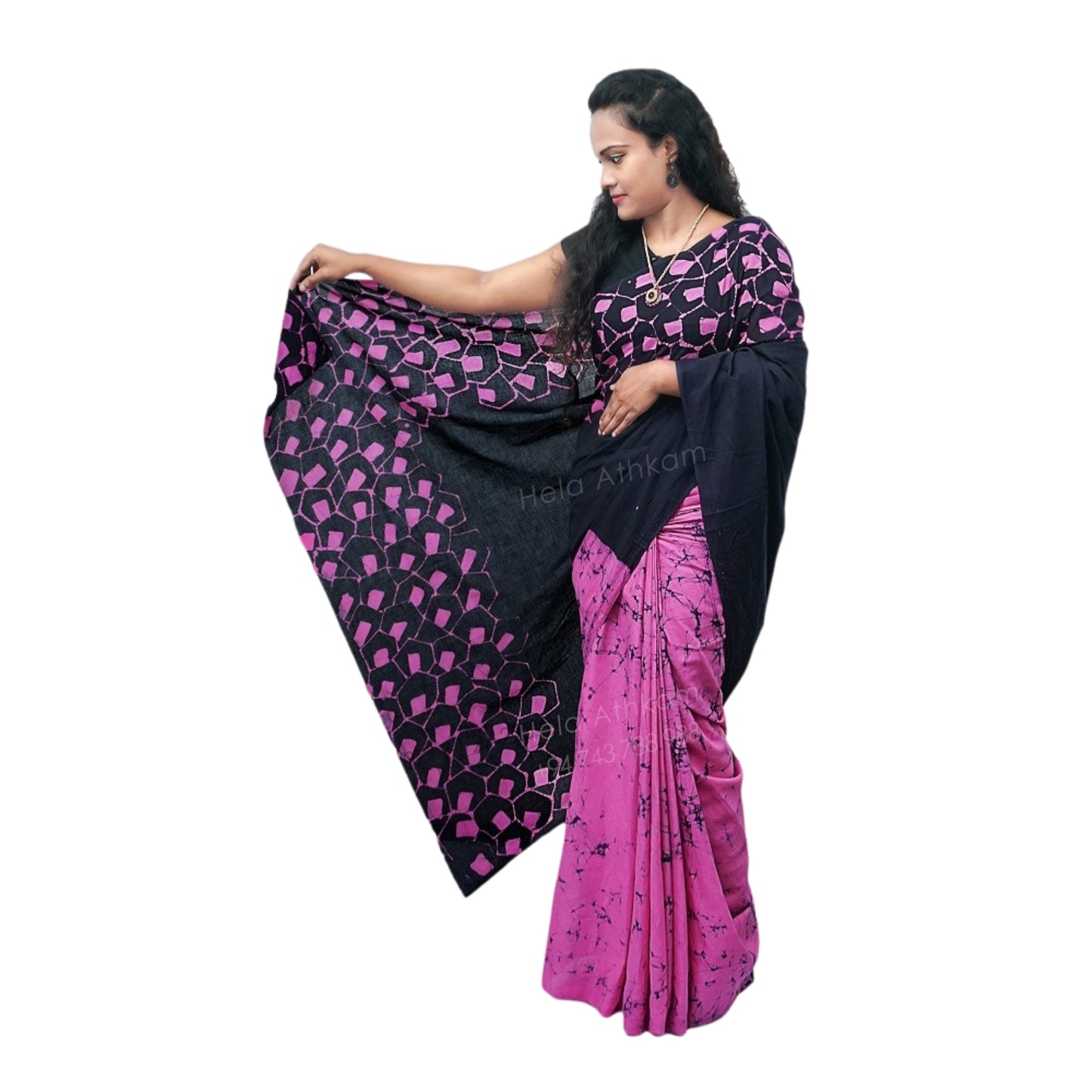 Voile Saree/Normaler Voile Mischfarbe