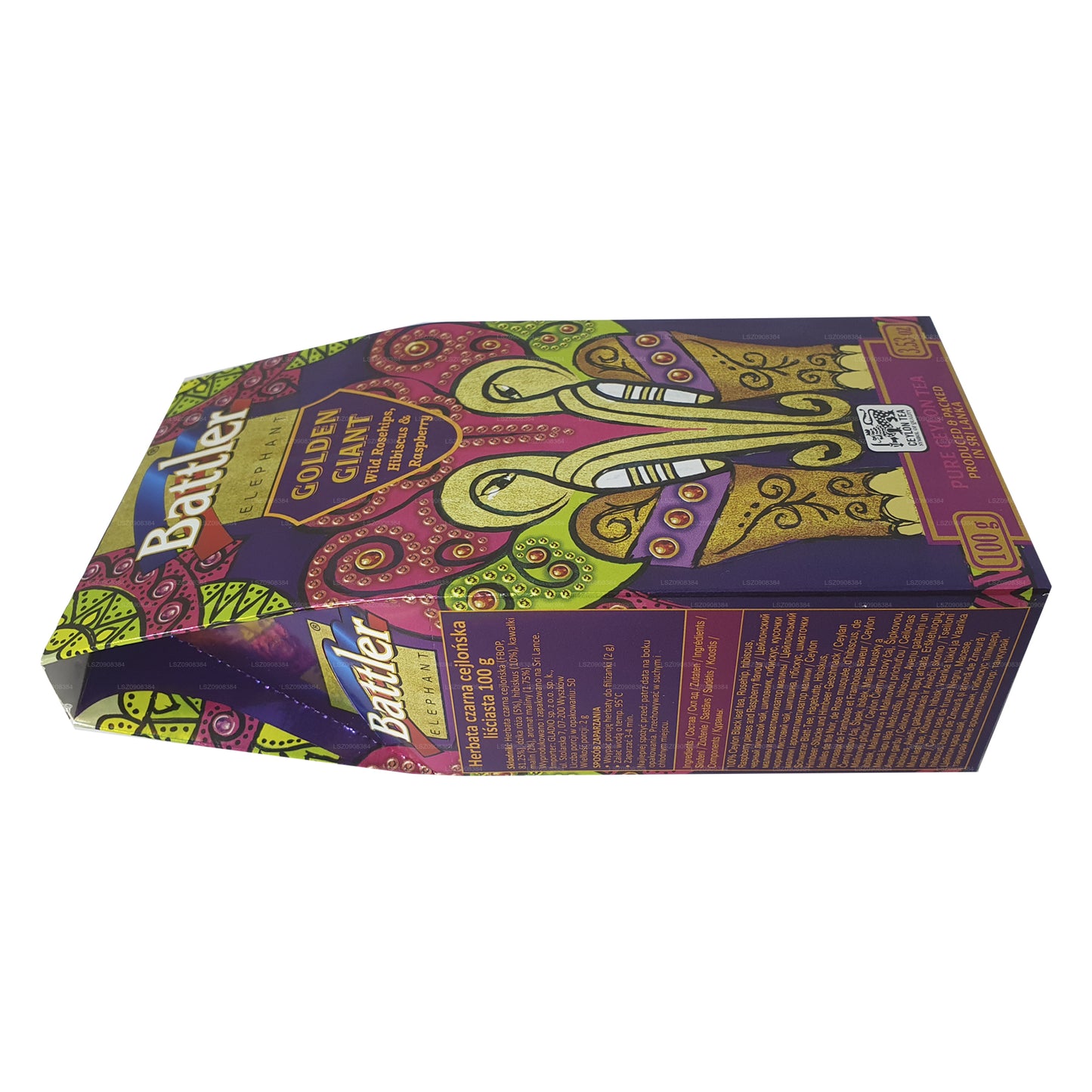 Battler Wild Hagebutte Hibiskus Himbeer Loser Tee (100 g) Kartonverpackung
