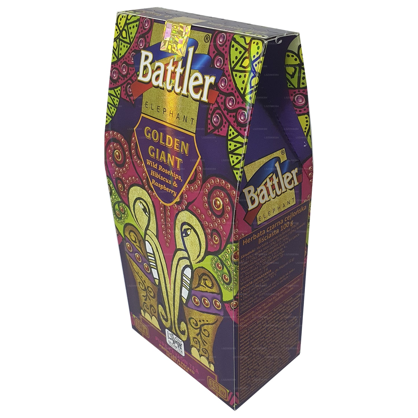 Battler Wild Hagebutte Hibiskus Himbeer Loser Tee (100 g) Kartonverpackung