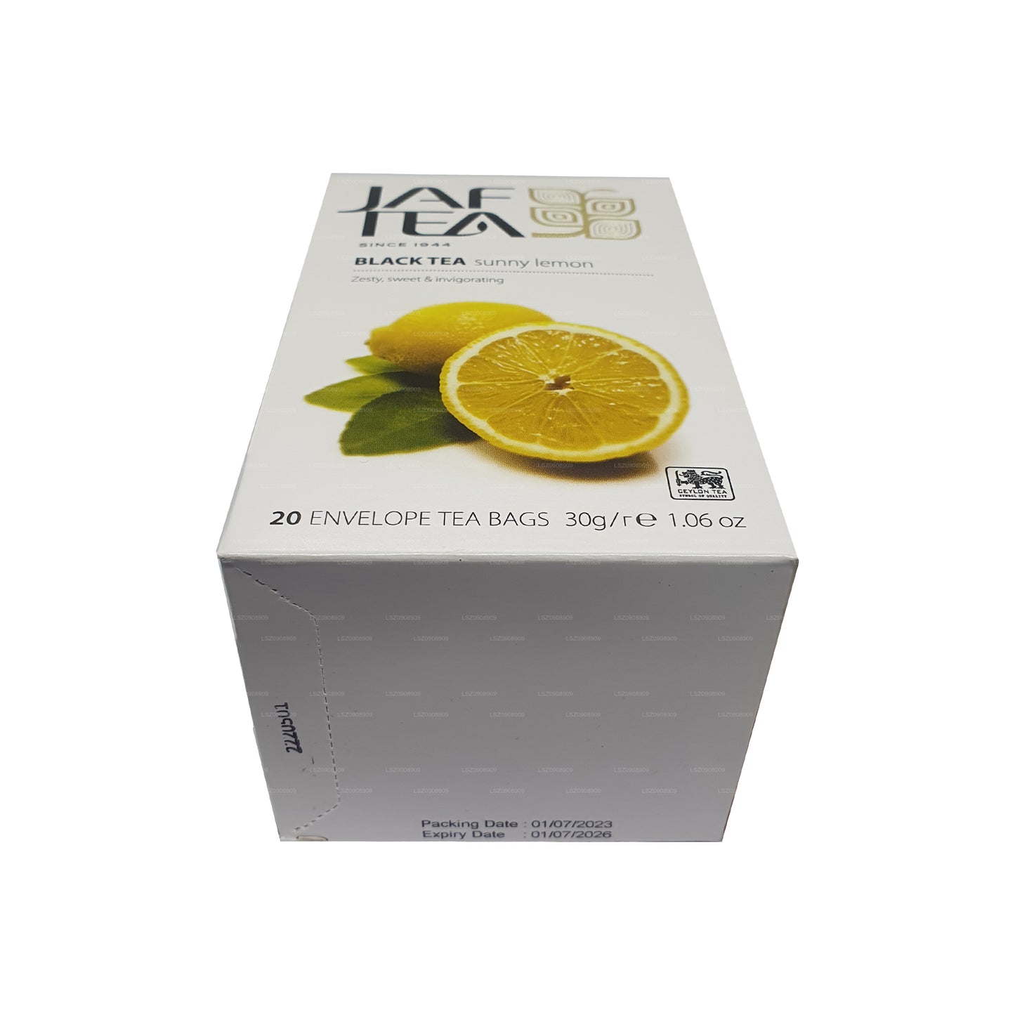 Jaf Tea Sunny Lemon Schwarztee (30 g) Folienumschlag-Teebeutel