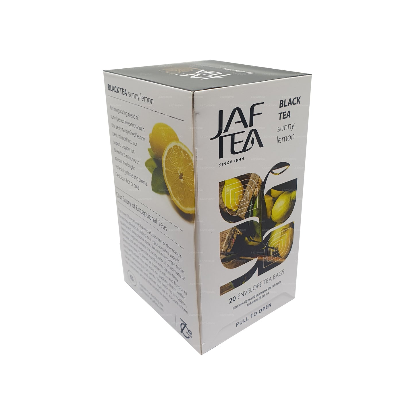 Jaf Tea Sunny Lemon Schwarztee (30 g) Folienumschlag-Teebeutel