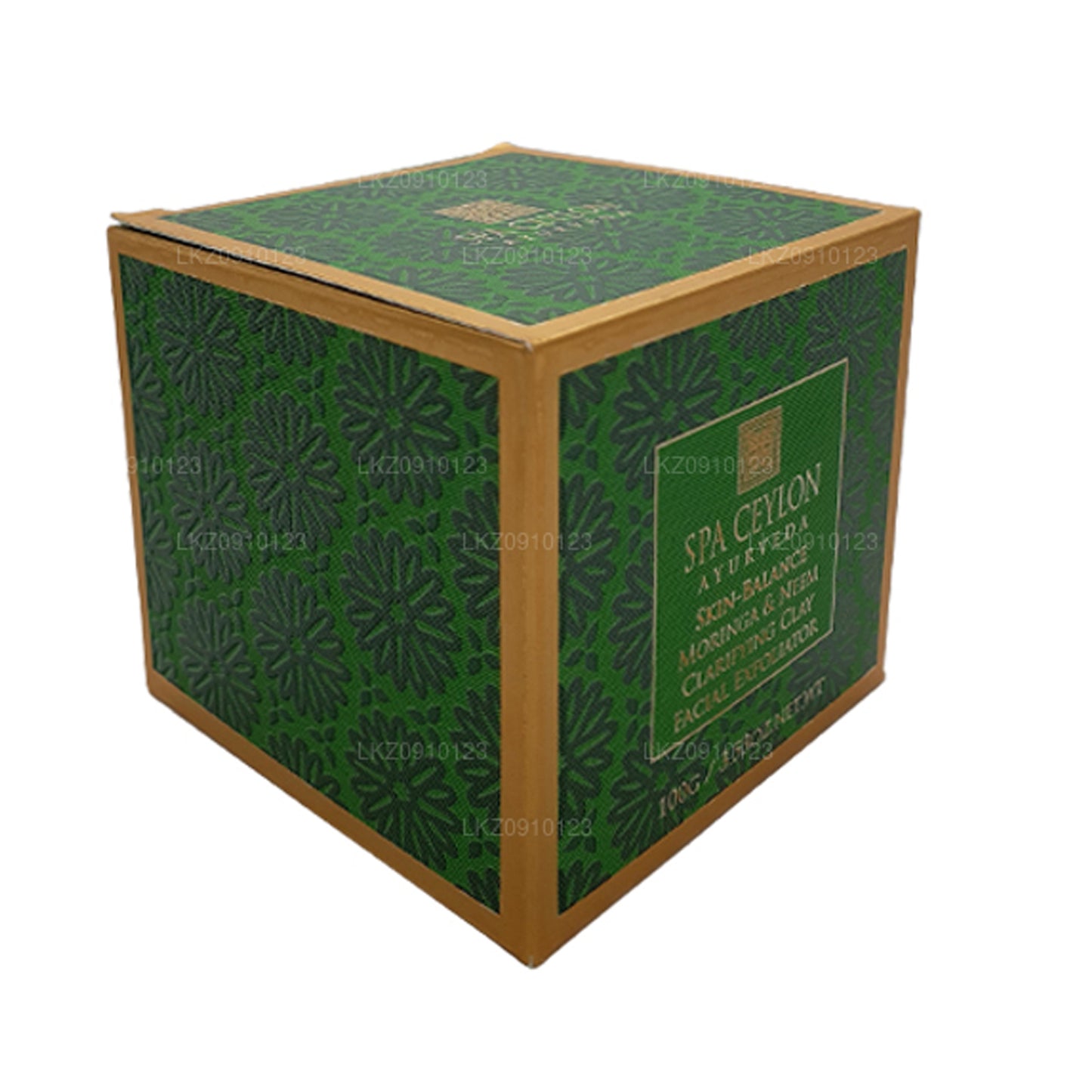 Spa Ceylon Skin Balance Gesichtspeeling mit Moringa und Neem, klärende Tonerde, 100 g