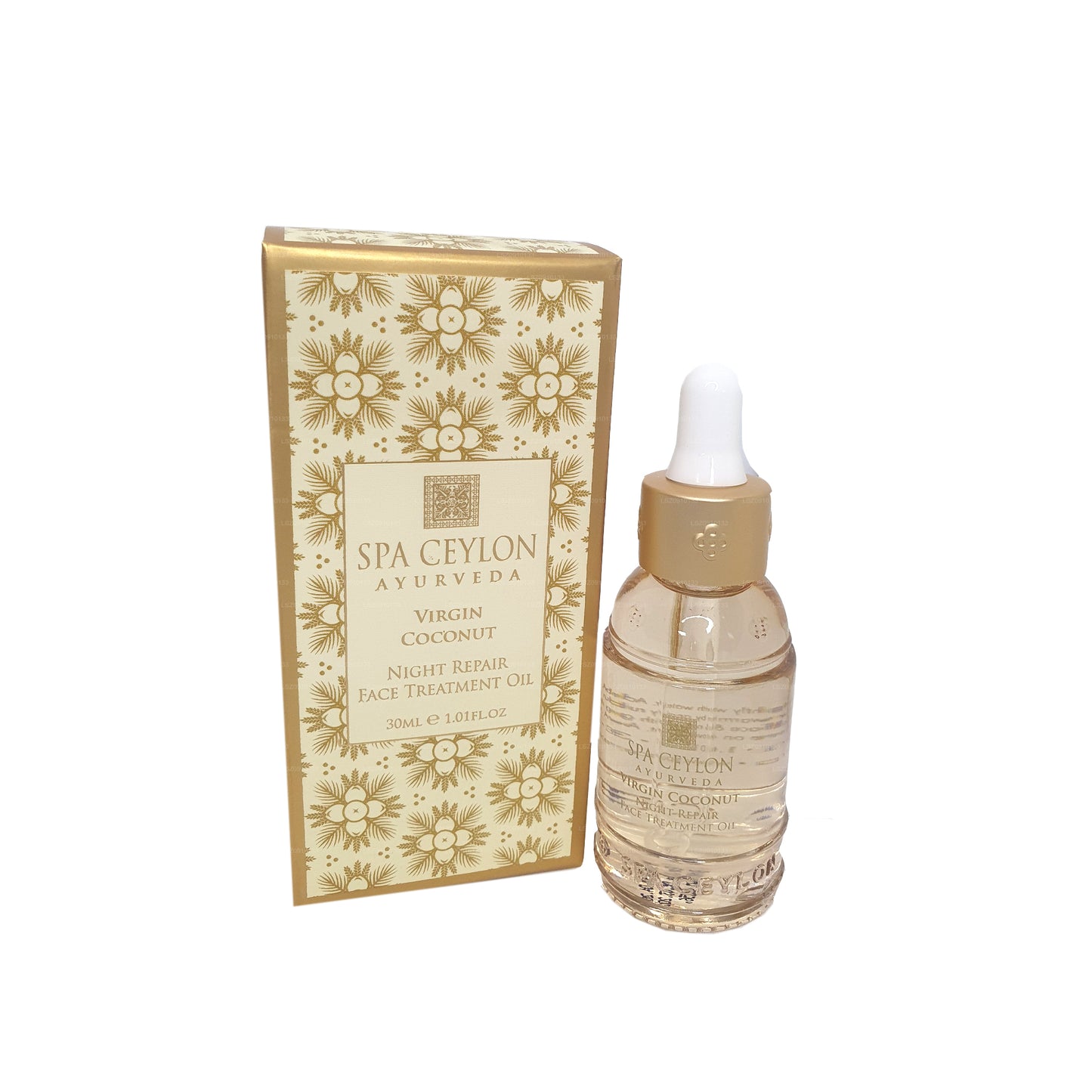 Spa Ceylon Virgin Coconut Nachtreparatur-Gesichtsbehandlungsöl (30 ml)