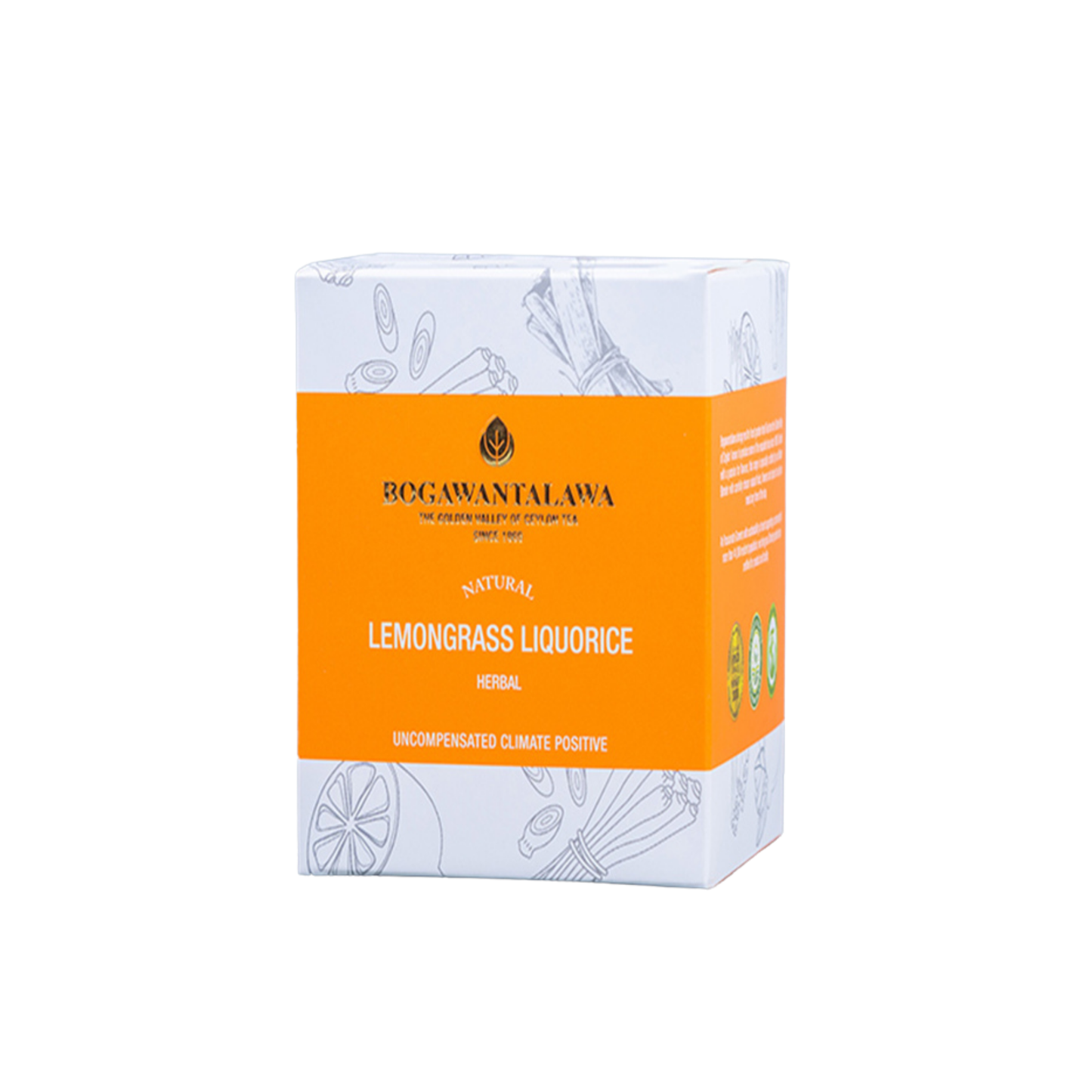 Bogawantalawa Zitronengras-Lakritze-Tee (40 g), 20 Teebeutel