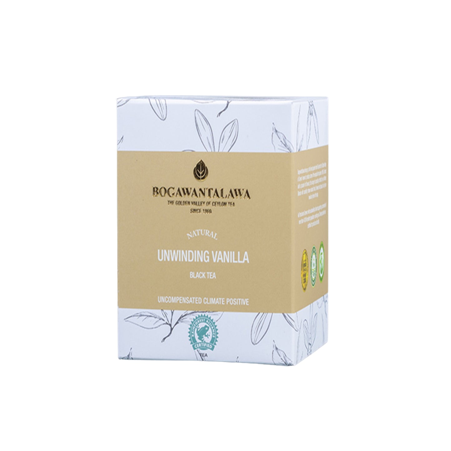 Bogawantalawa Unwinding Vanilla Tea (40 g), 20 Teebeutel