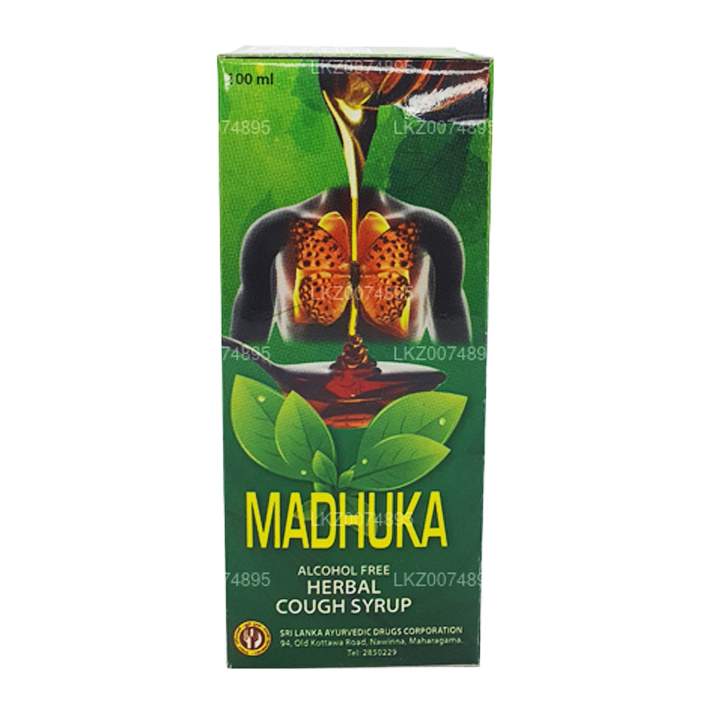 SLADC Madhuka Kräuterhustensirup (100 ml)