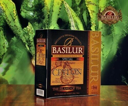 BASILUR INSEL DES TEE - TEEBEUTEL - ULBT - S & T - SPEZIAL - 2g X 100 ST X 12 (200g)
