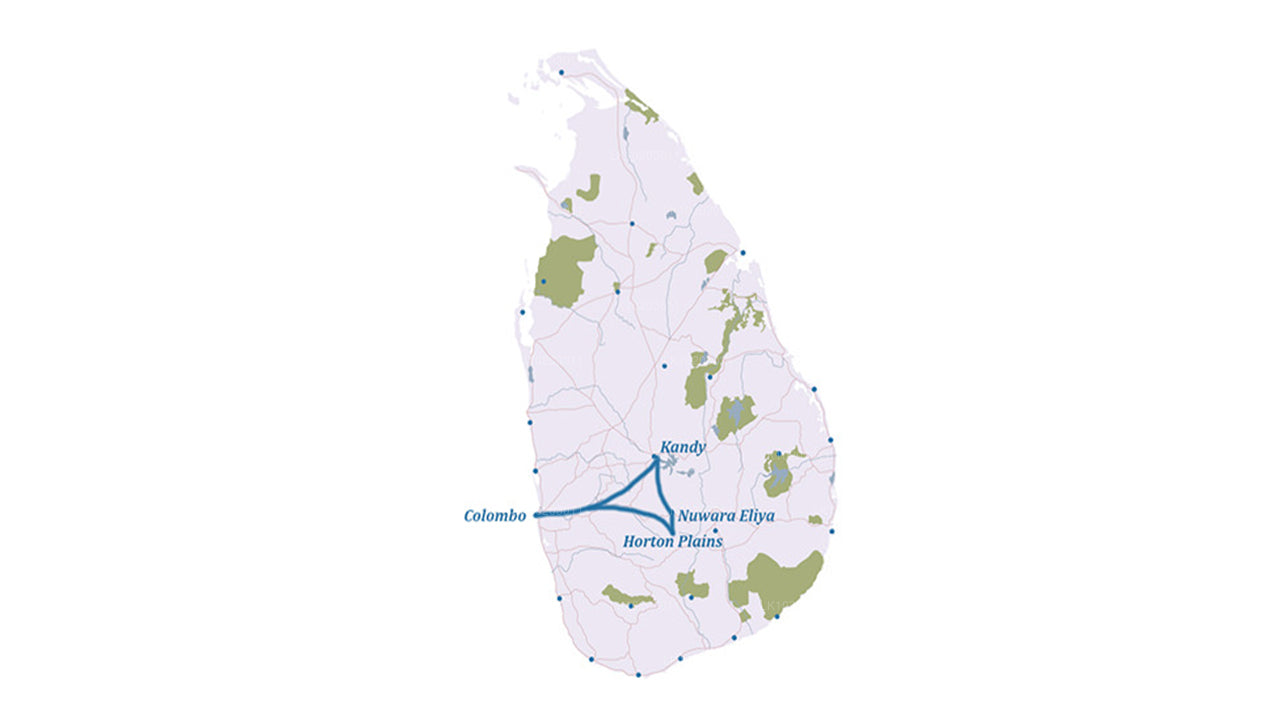 Nuwara Eliya ab Colombo (2 Tage)
