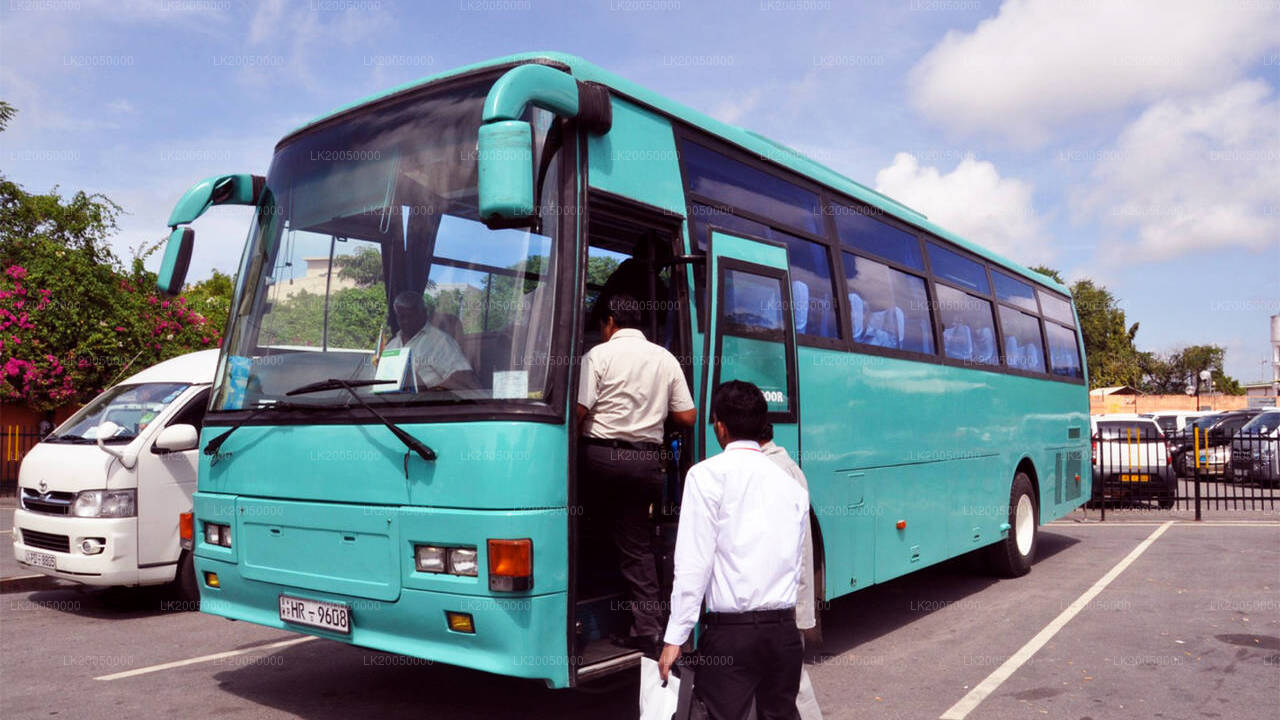 Vermietung eines großen Busses mit Chauffeur