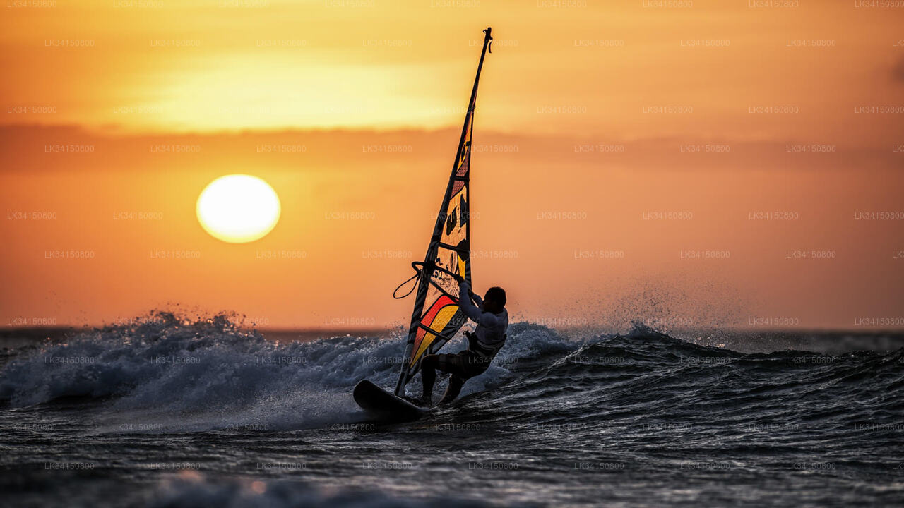Private 1-stündige Windsurfstunde ab Kalpitiya