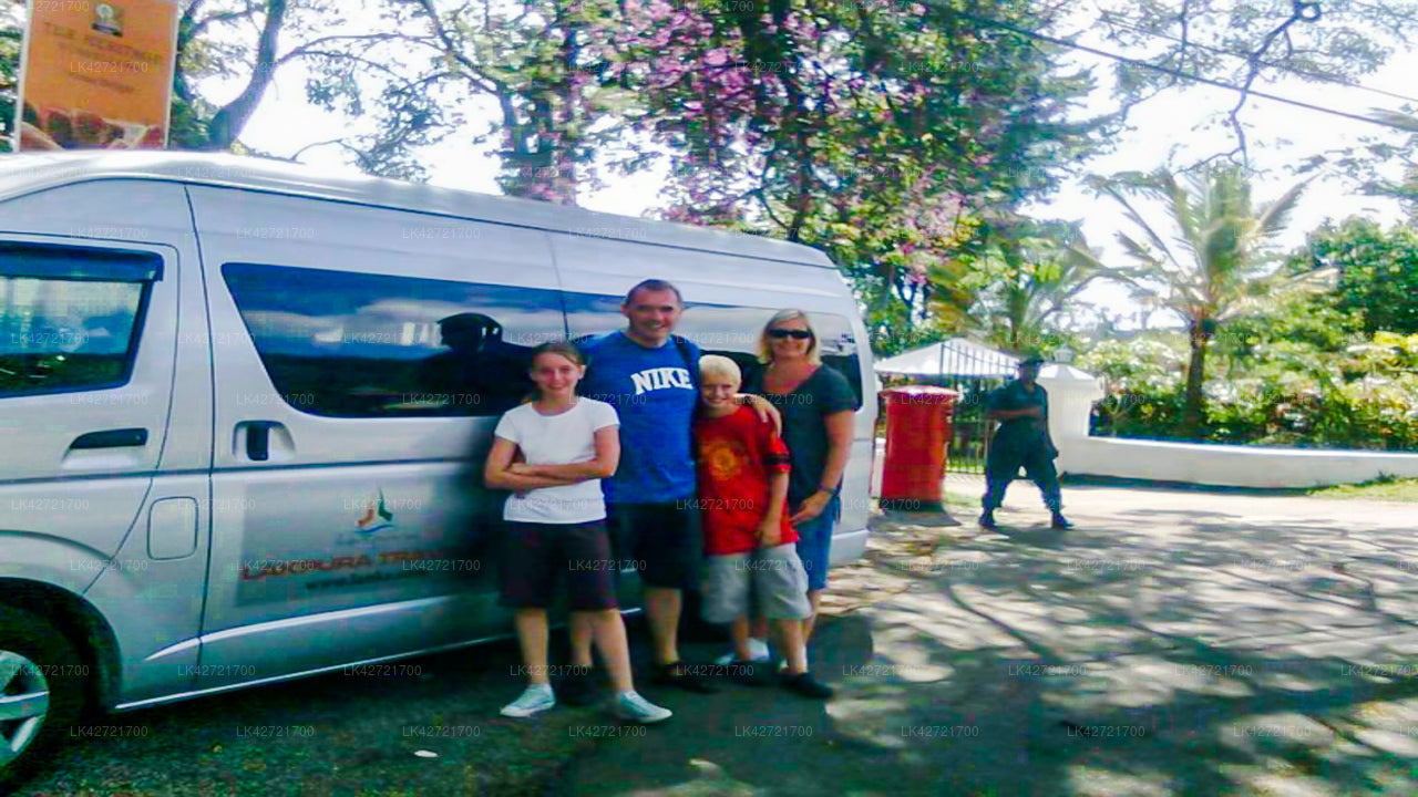 Sigiriya City to Kalutara City Private Transfer