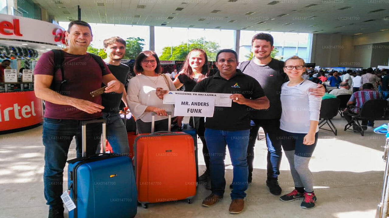 Transfer zwischen dem Flughafen Colombo (CMB) und Palm Villa, Mirissa