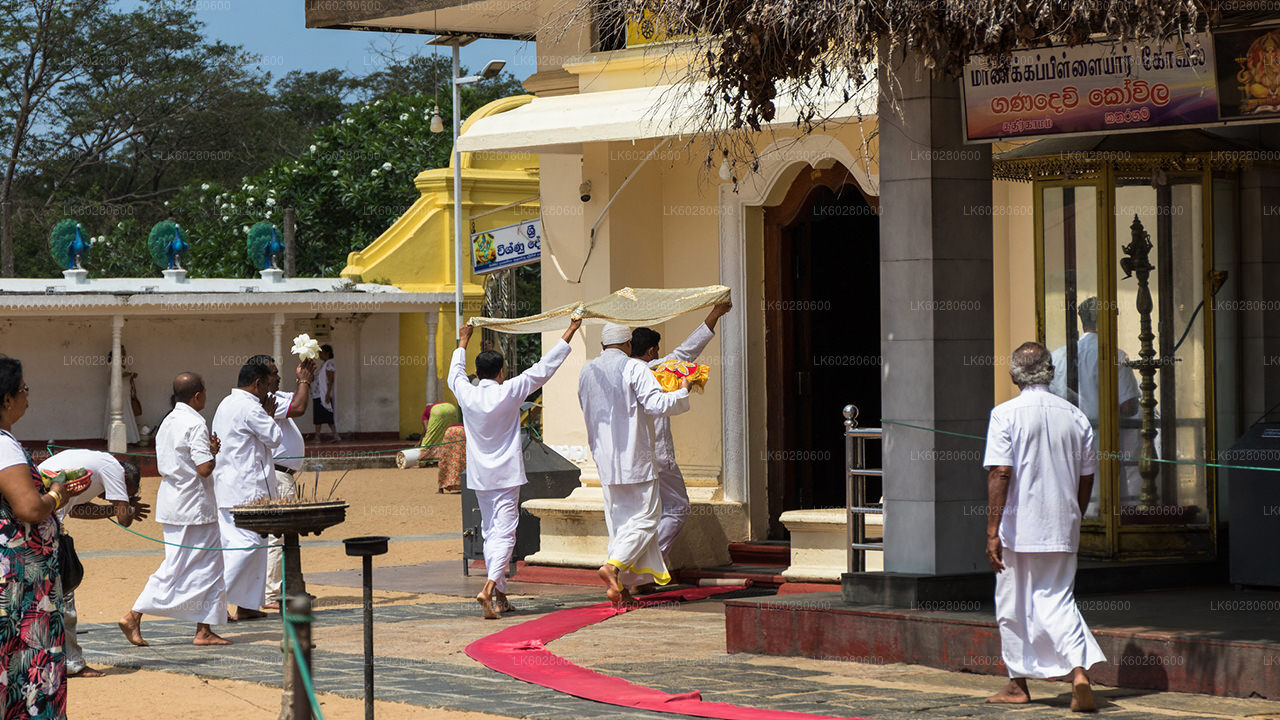 Lauftour zum antiken Tempel ab Hambantota