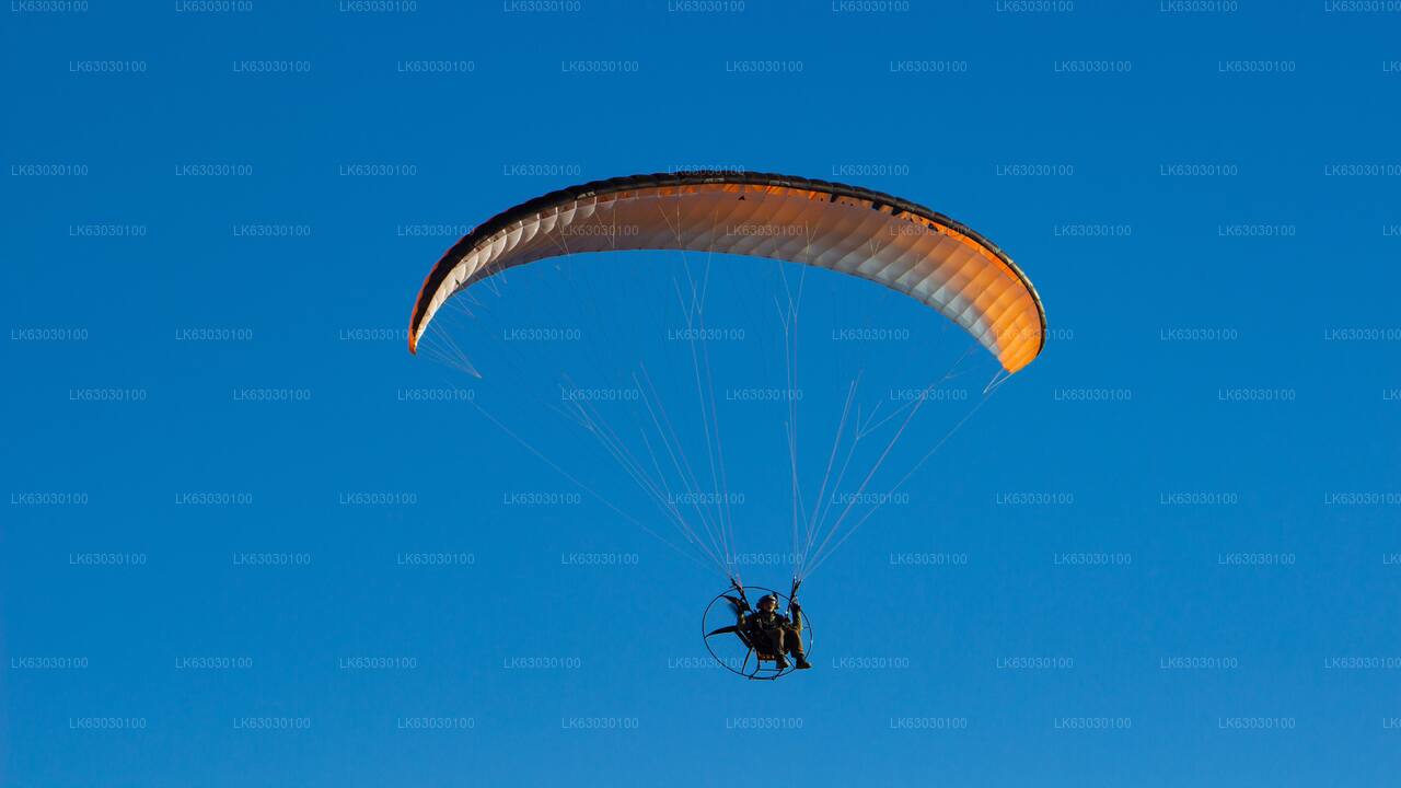 Paramotorfahren von Bentota aus