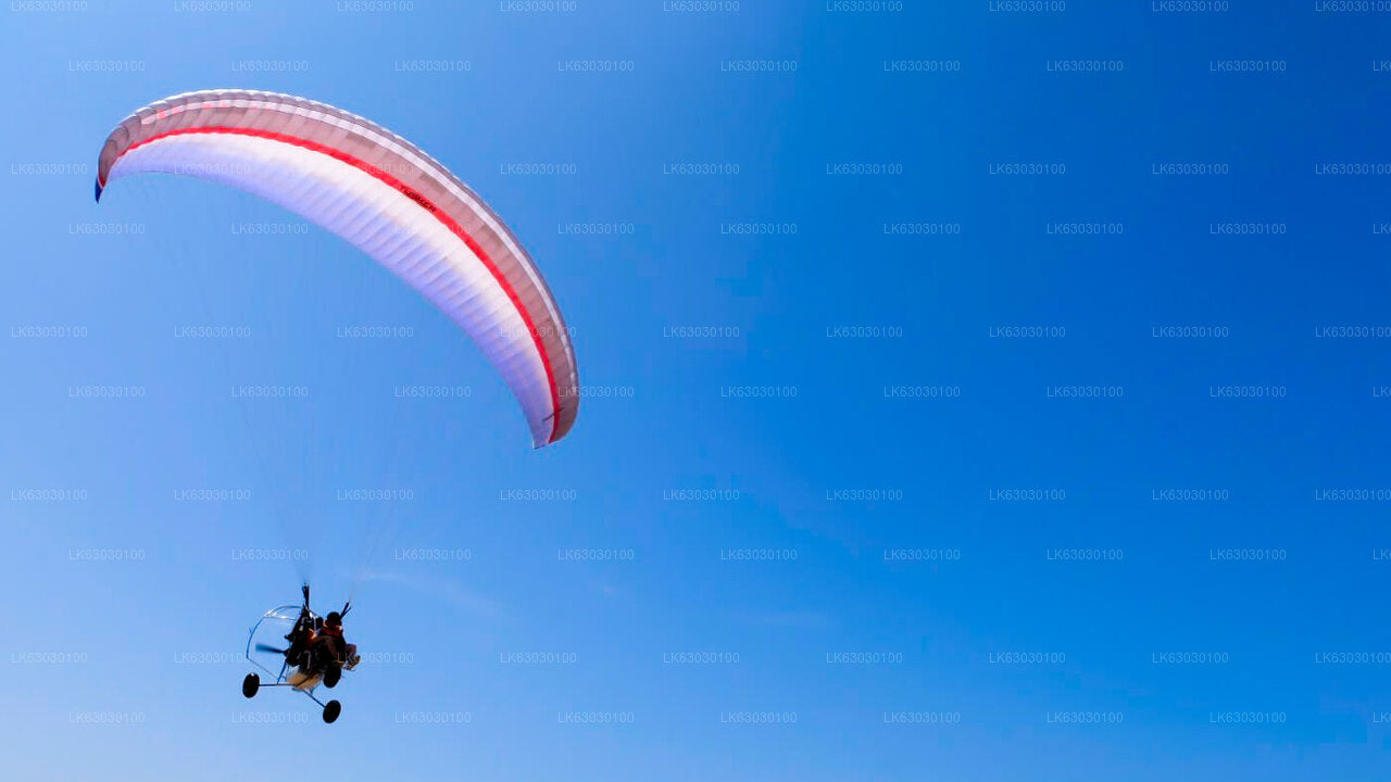 Paramotorfahren von Bentota aus