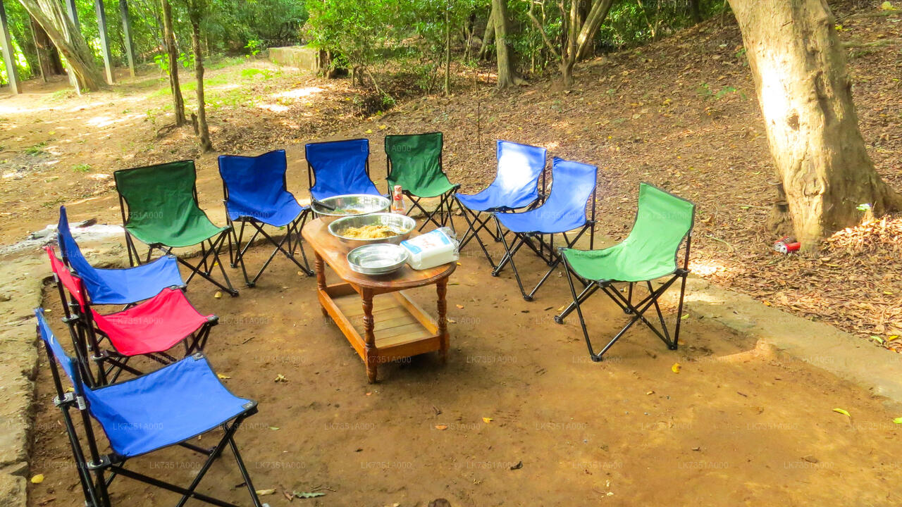 Eine Nacht Camping im Wasgamuwa-Nationalpark