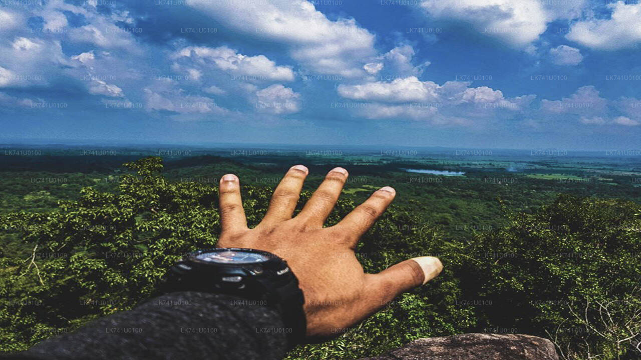 Wanderung zum Danigala Circular Rock von Polonnaruwa aus
