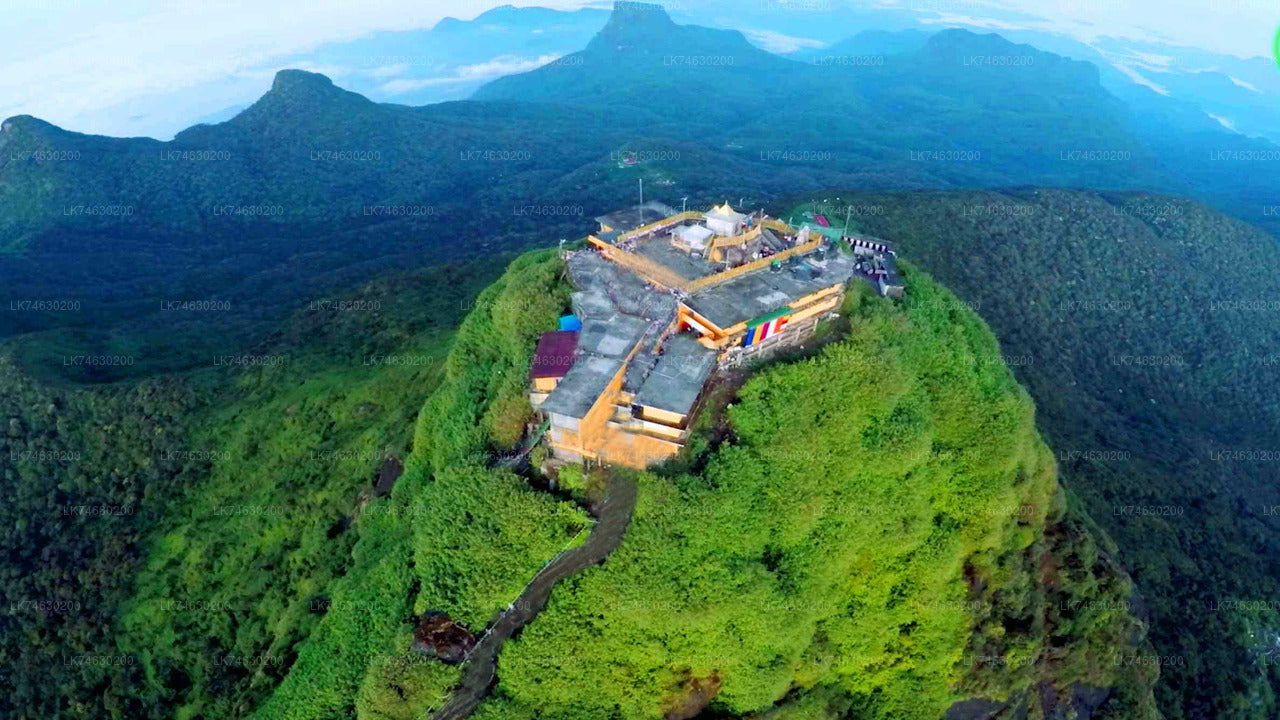 Außerhalb der Saison Wanderung zum Adam's Peak von Nallathanniya aus