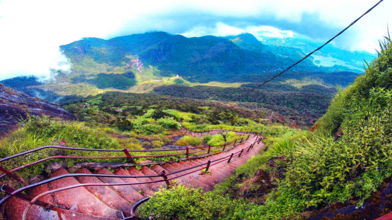 Außerhalb der Saison Wanderung zum Adam's Peak von Nallathanniya aus