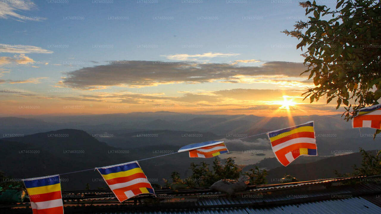 Außerhalb der Saison Wanderung zum Adam's Peak von Nallathanniya aus