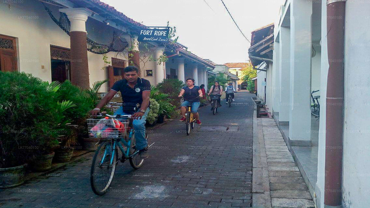 Galle Fort mit dem Fahrrad von Galle aus