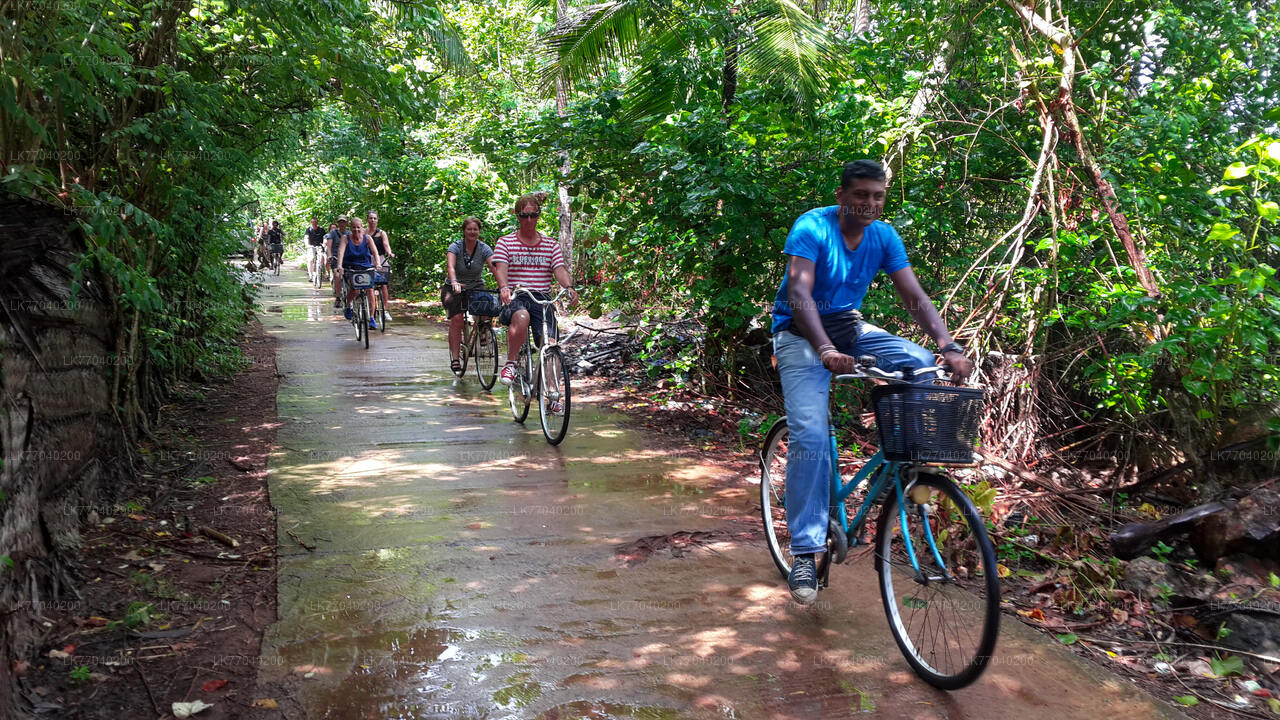 Lagoon Village mit dem Fahrrad ab Galle