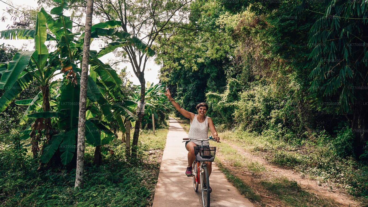 Fahrrad- und Kochvorführung aus Anuradhapura