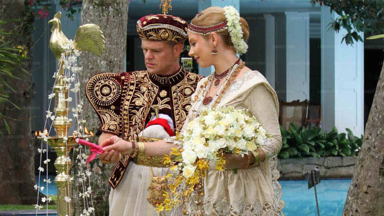 Traditionelle Hochzeit im Reiseziel