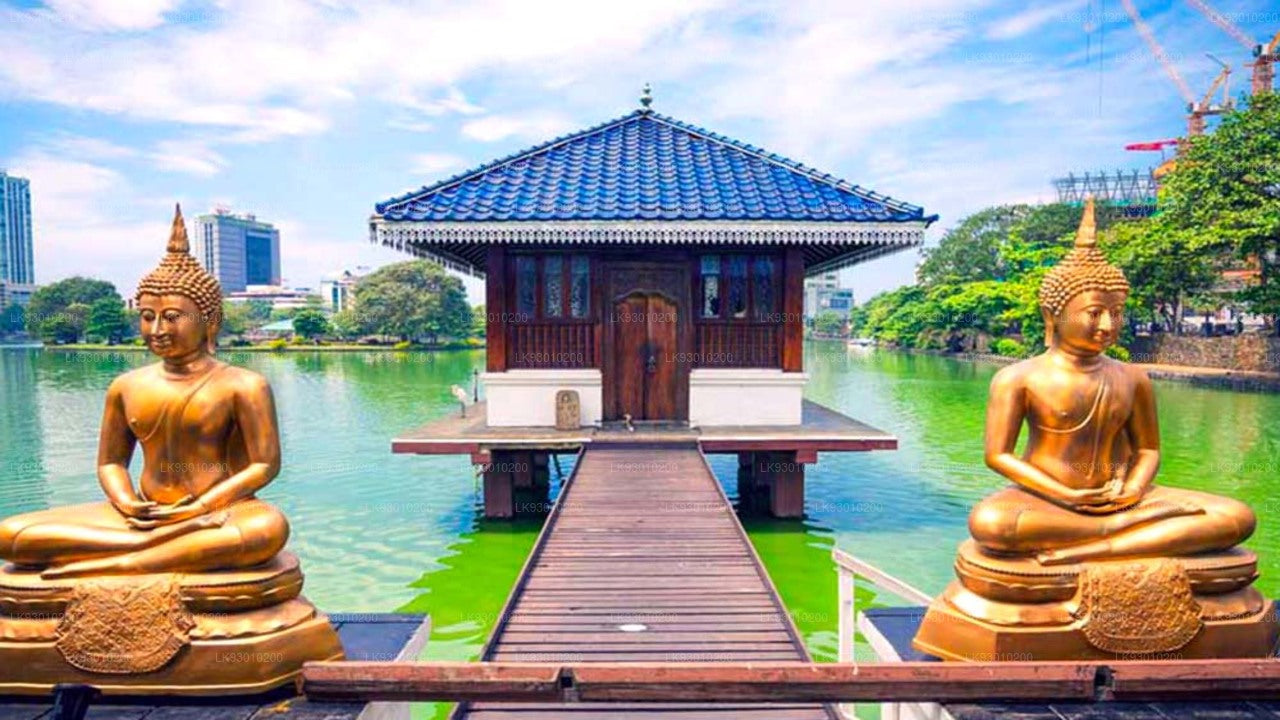 Erfahrung mit buddhistischer Ikonographie in Colombo