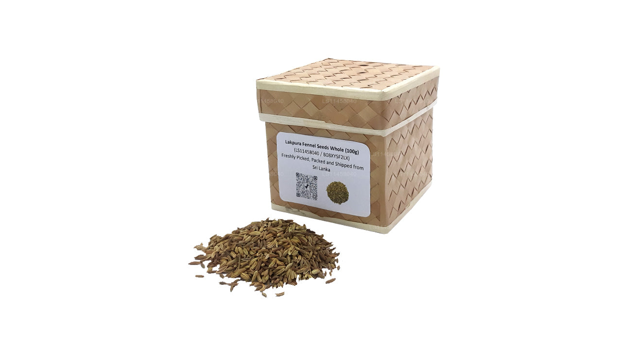 Lakpura-Fenchelsamen (100 g), Box