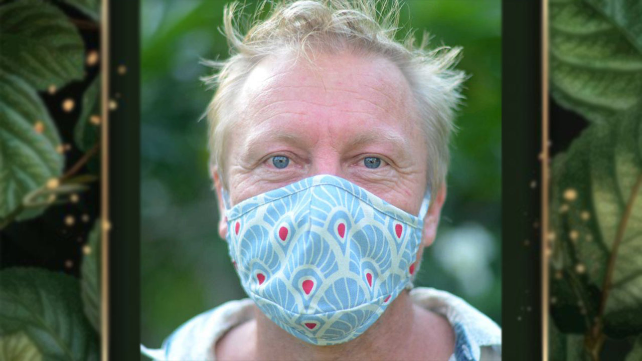 Handgemachte Gesichtsmaske