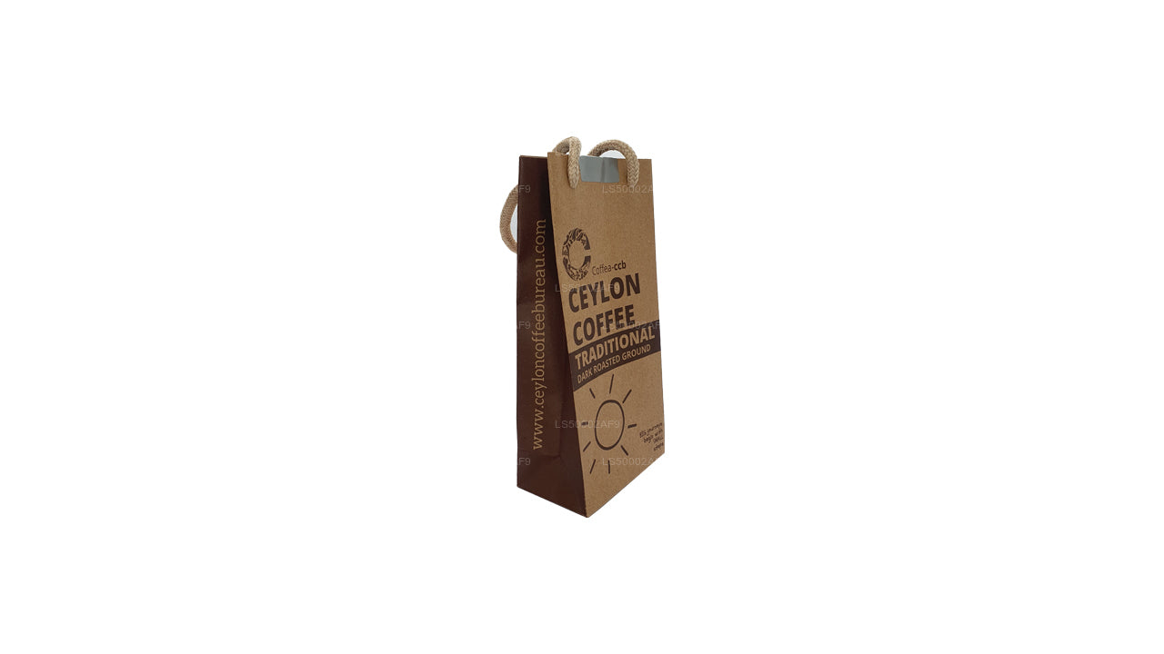 Traditioneller dunkel gerösteter gemahlener Kaffee (100 g)