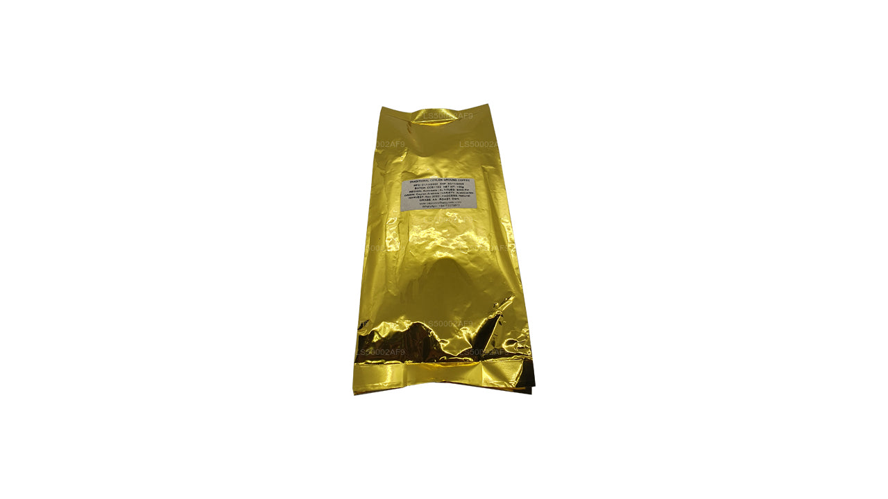 Traditioneller dunkel gerösteter gemahlener Kaffee (100 g)