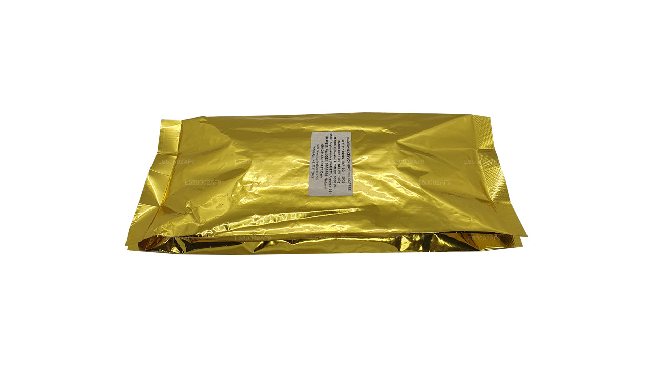 Traditioneller dunkel gerösteter gemahlener Kaffee (100 g)