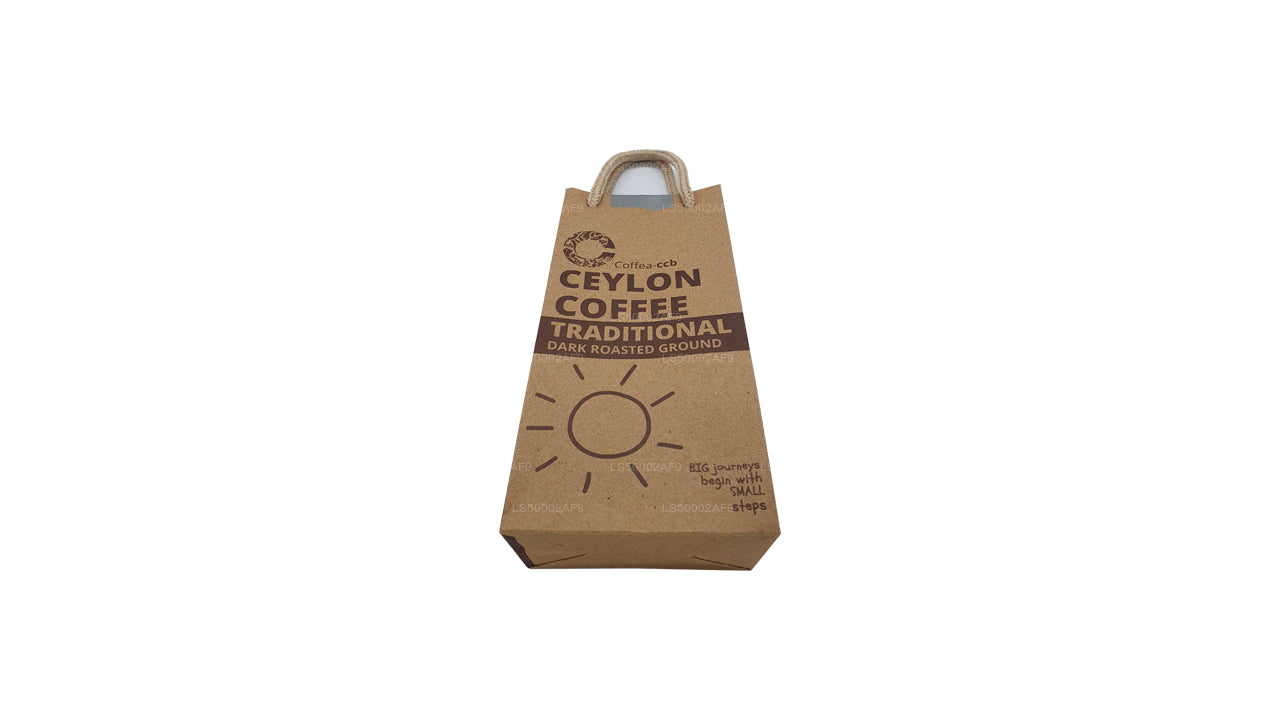 Traditioneller dunkel gerösteter gemahlener Kaffee (100 g)