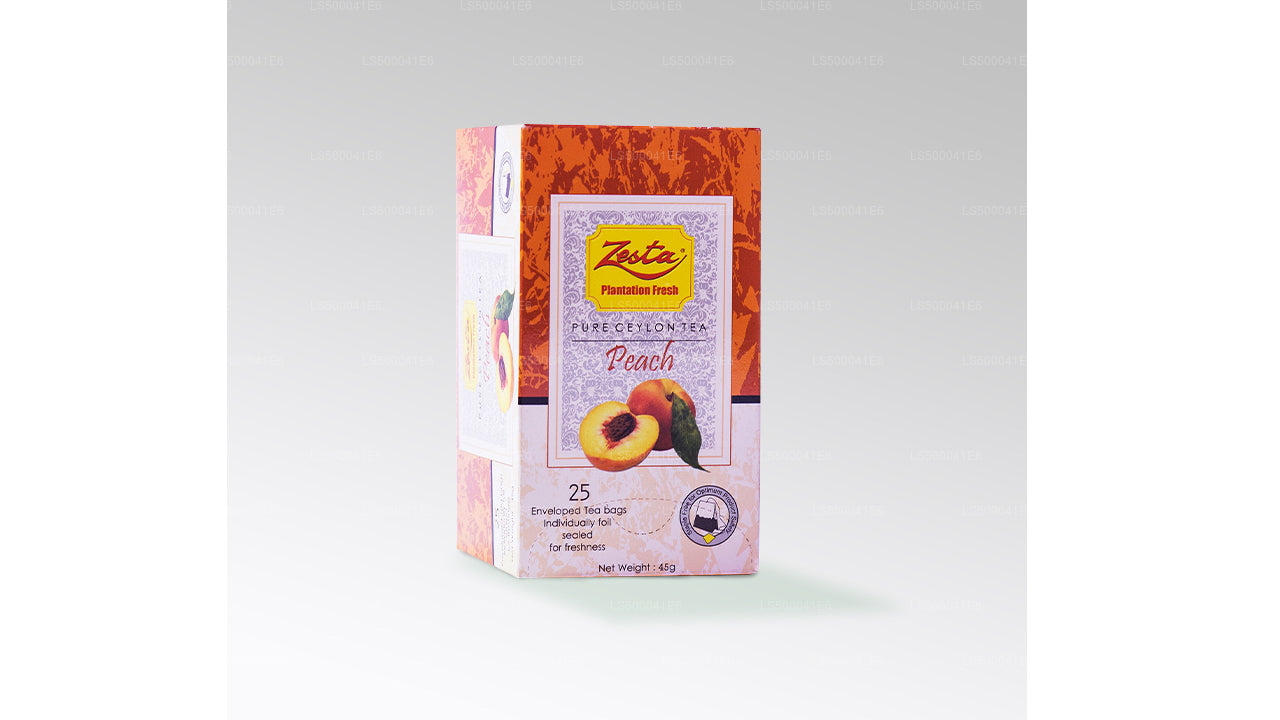 Zesta Peach Schwarztee – 25 Teebeutel (45 g)