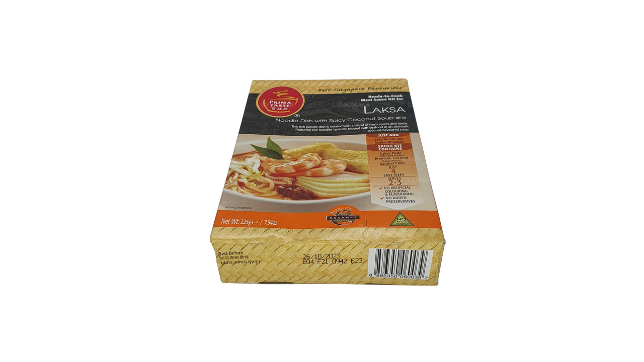 Laksa-Nudelgericht mit würziger Kokosnusssuppe (225g)