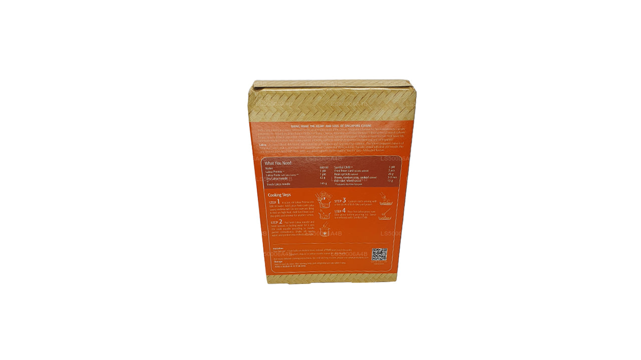 Laksa-Nudelgericht mit würziger Kokosnusssuppe (225g)