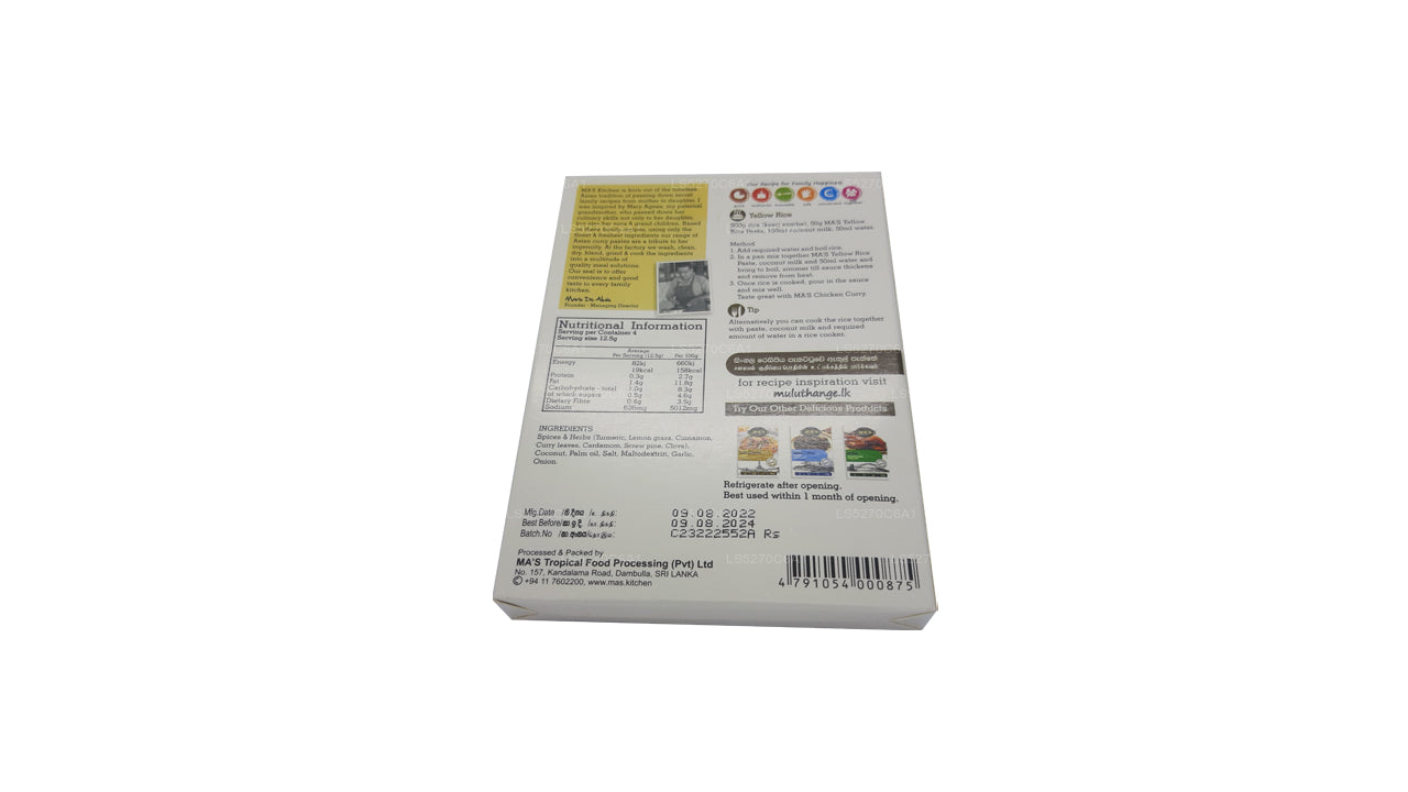 MA's Kitchen Bio-Gelbe Reispaste (50 g)