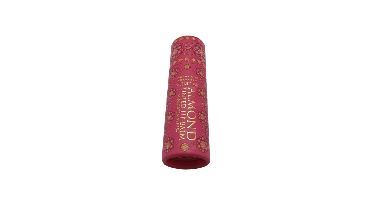 Spa Ceylon Mandel getönter Lippenbalsam (4 g) Lotus LSF 15+