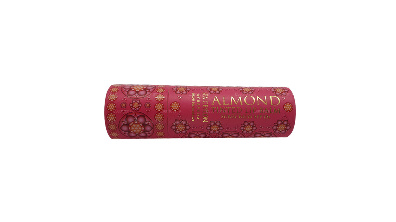 Spa Ceylon Mandel getönter Lippenbalsam (4 g) Hibskus LSF 15+