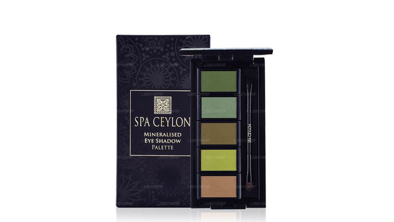 Spa Ceylon Mineralisierte Lidschatten-Palette – D
